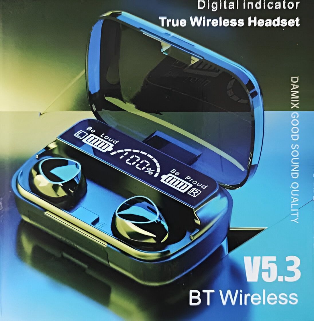 M10 LED Display Wireless Headset