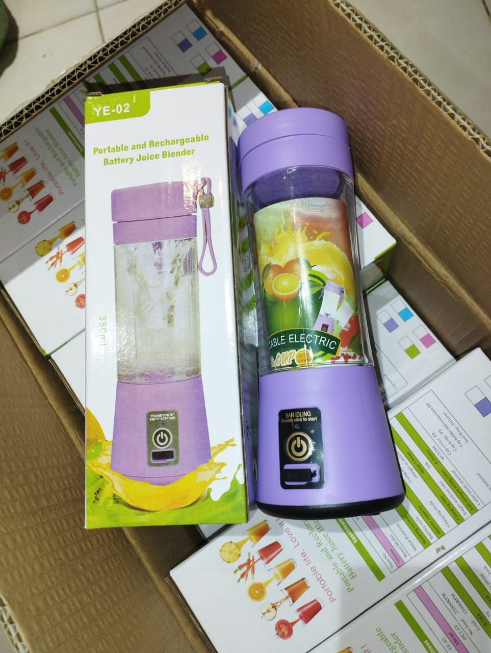 Rechargeable Juicer & Smoothie Blender (380ml)