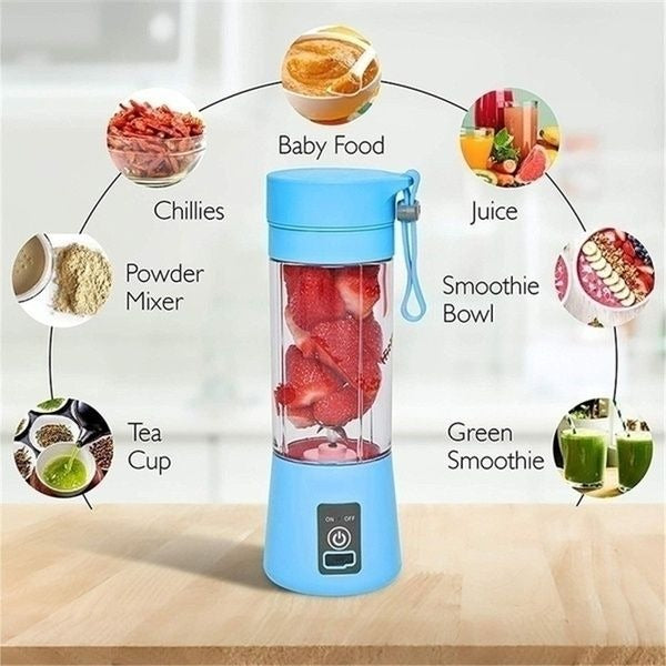 Rechargeable Juicer & Smoothie Blender (380ml)