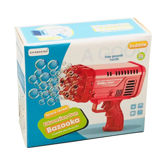 Electric Automatic Bubble Machine Blaster with Dipping Tray