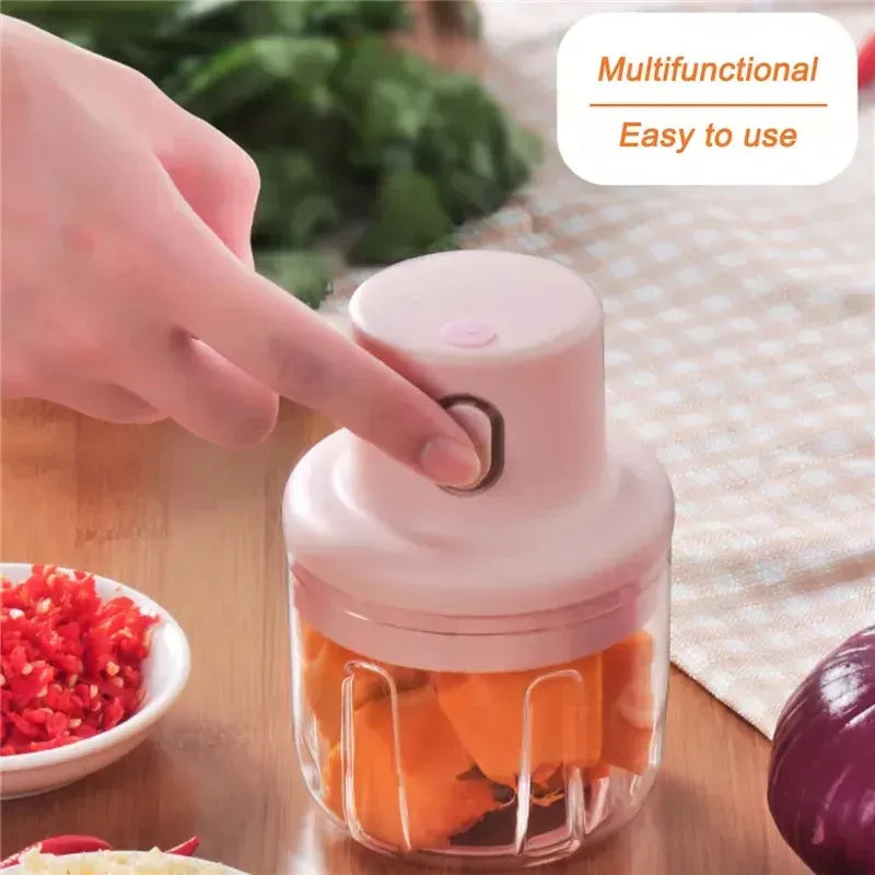 Portable Rechargeable Mini Food Chopper 250ml