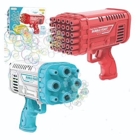 Electric Automatic Bubble Machine Blaster with Dipping Tray